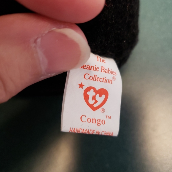 Ty Beanie Baby Congo the Gorilla - Picture 5 of 7